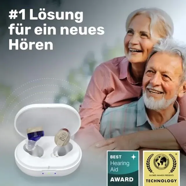 OmniHear – wiederaufladbares Hörgerät unsichtbar ohne Rezept